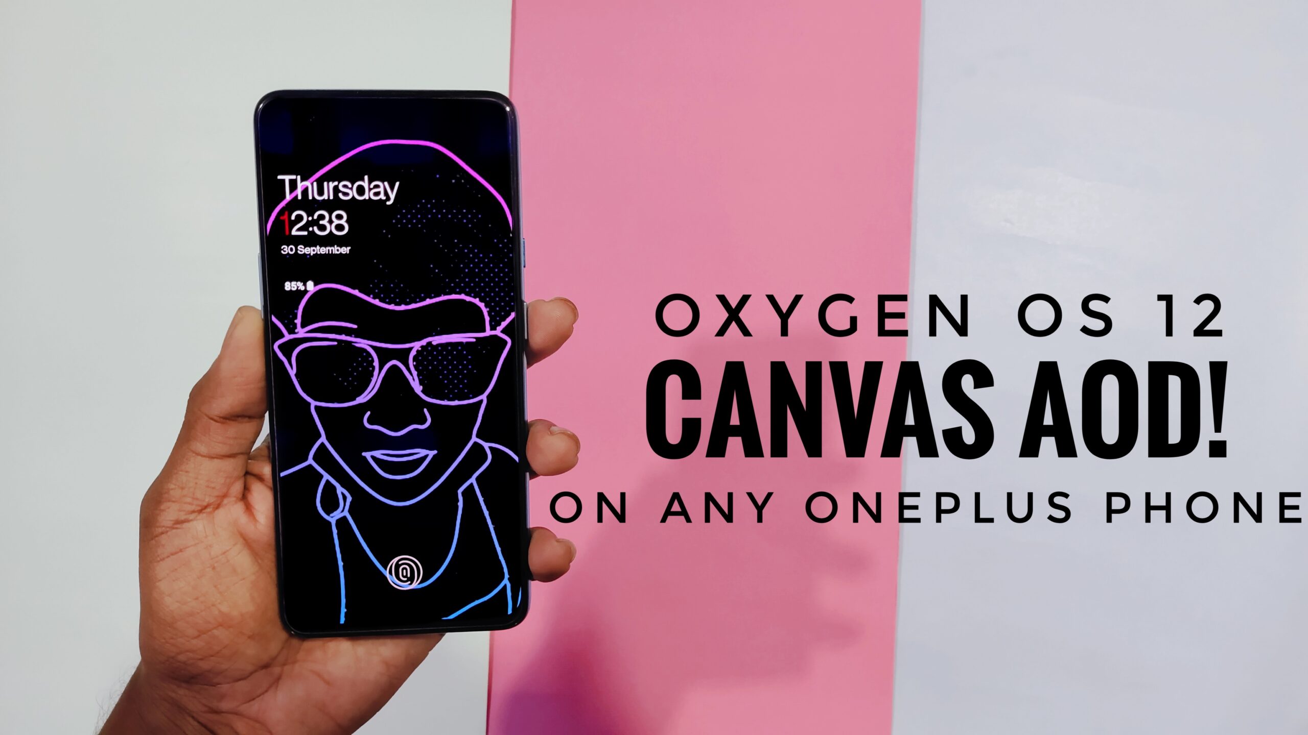 New Canvas AOD for OnePlus Phones